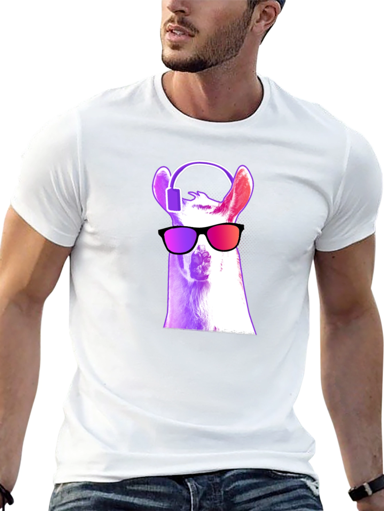 Cool Llama Graphic Tee