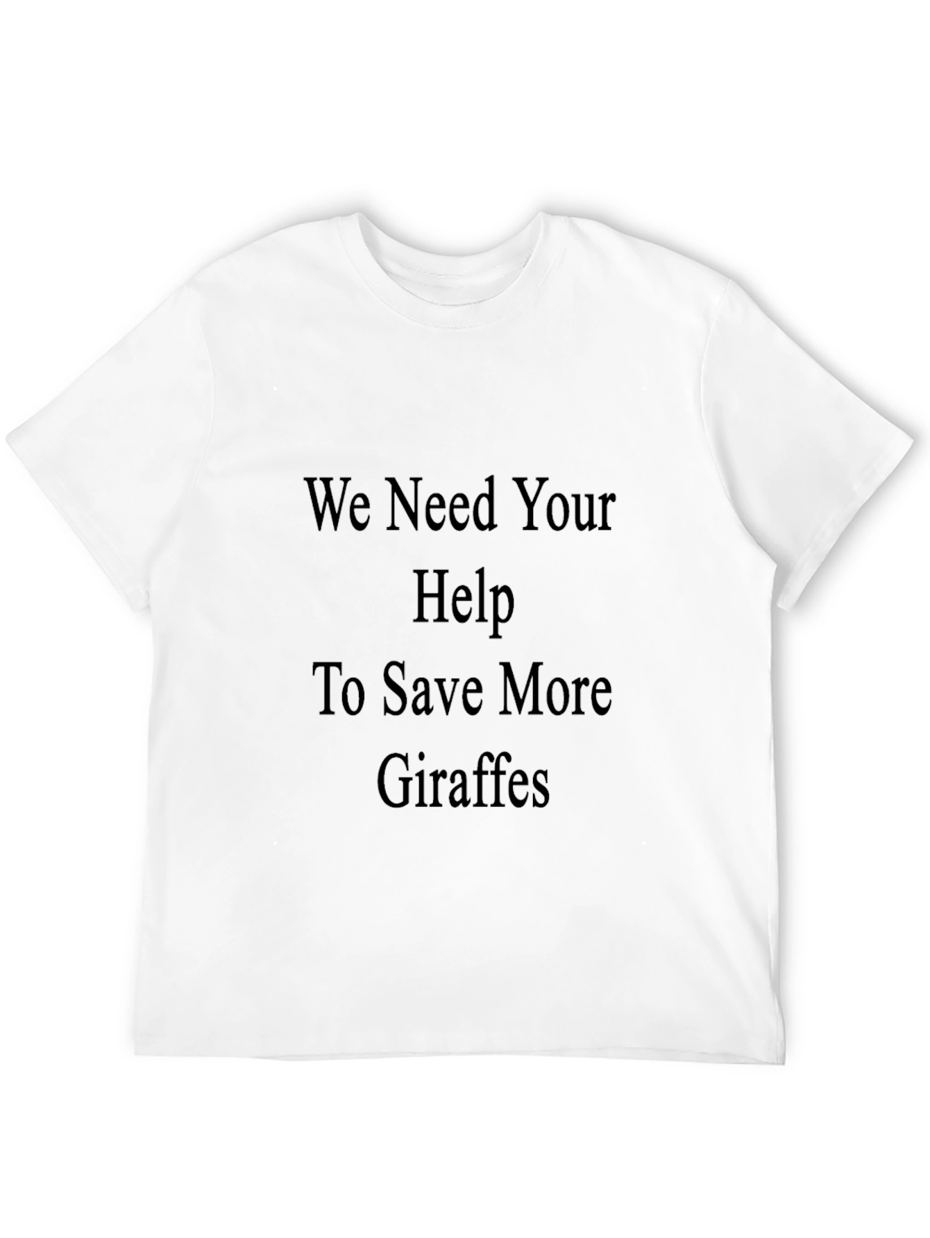 Save Giraffes Graphic T-Shirt