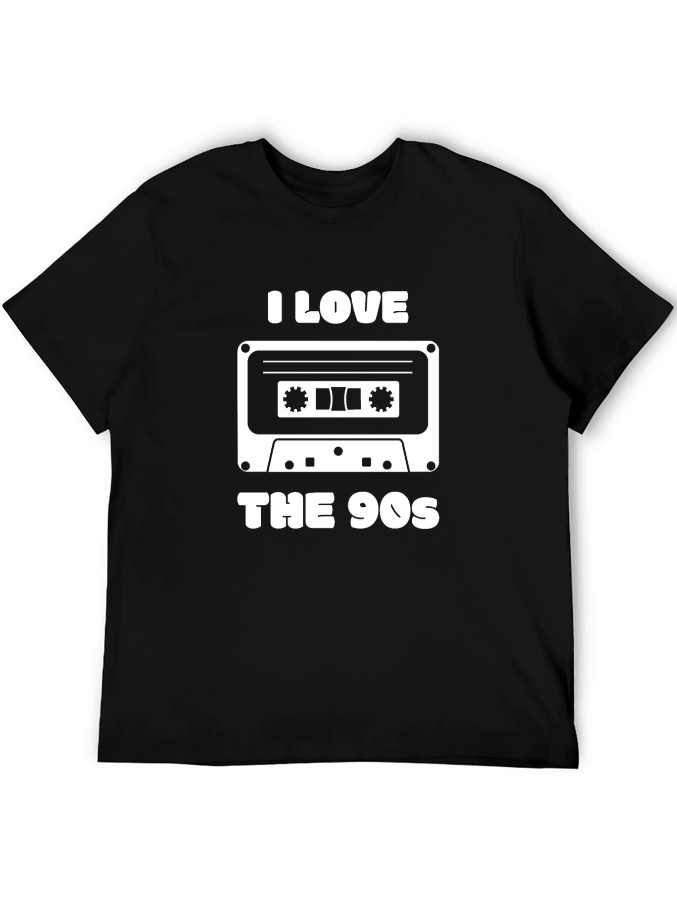 I Love The 90s Cassette Tape Graphic T-Shirt