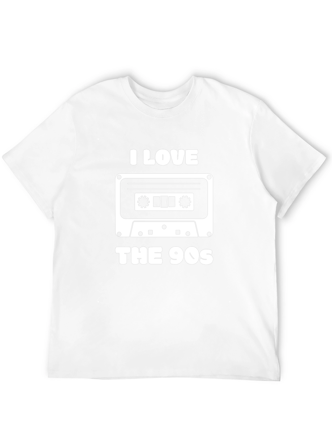 I Love The 90s Cassette Tape Graphic T-Shirt