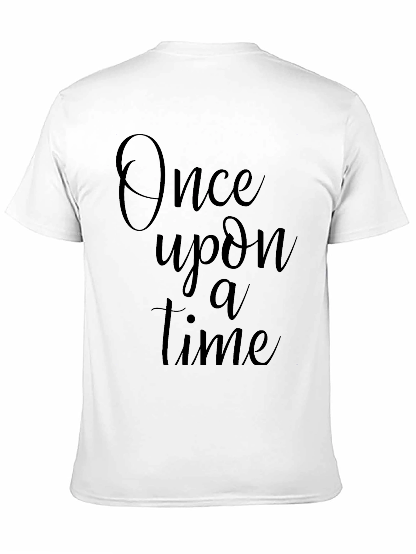Once Upon A Time Black Graphic T-Shirt