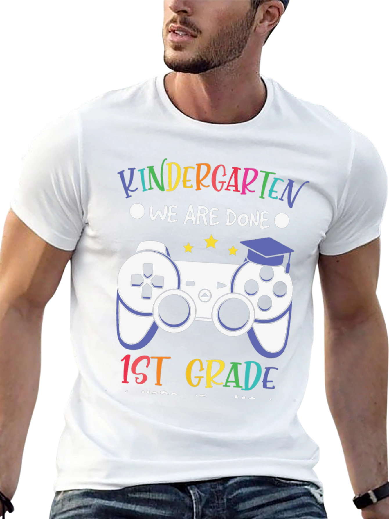 Kindergarten Graduation Gamer T-Shirt