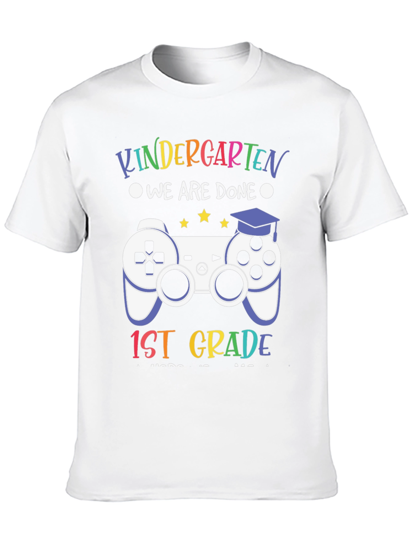 Kindergarten Graduation Gamer T-Shirt