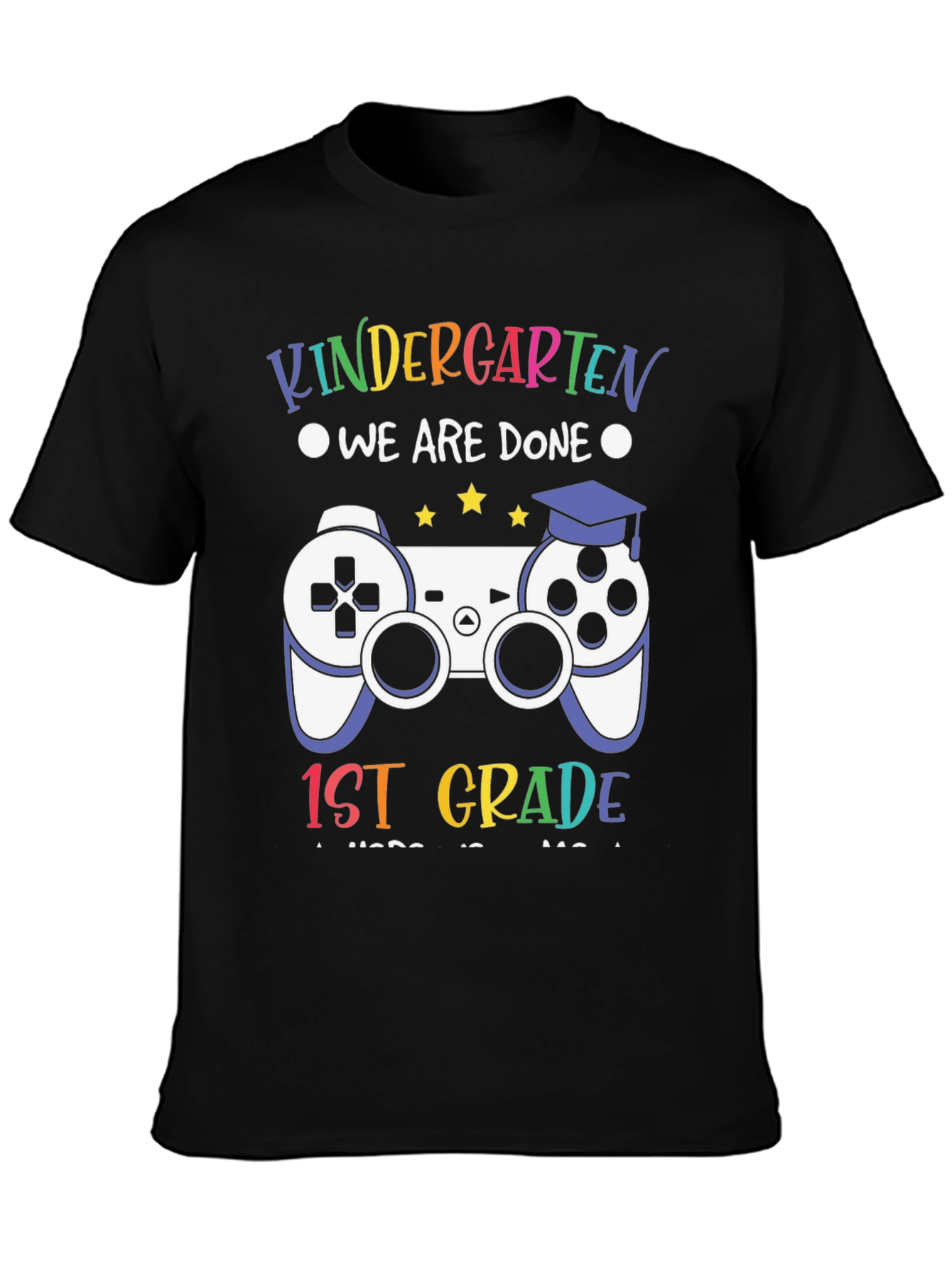 Kindergarten Graduation Gamer T-Shirt