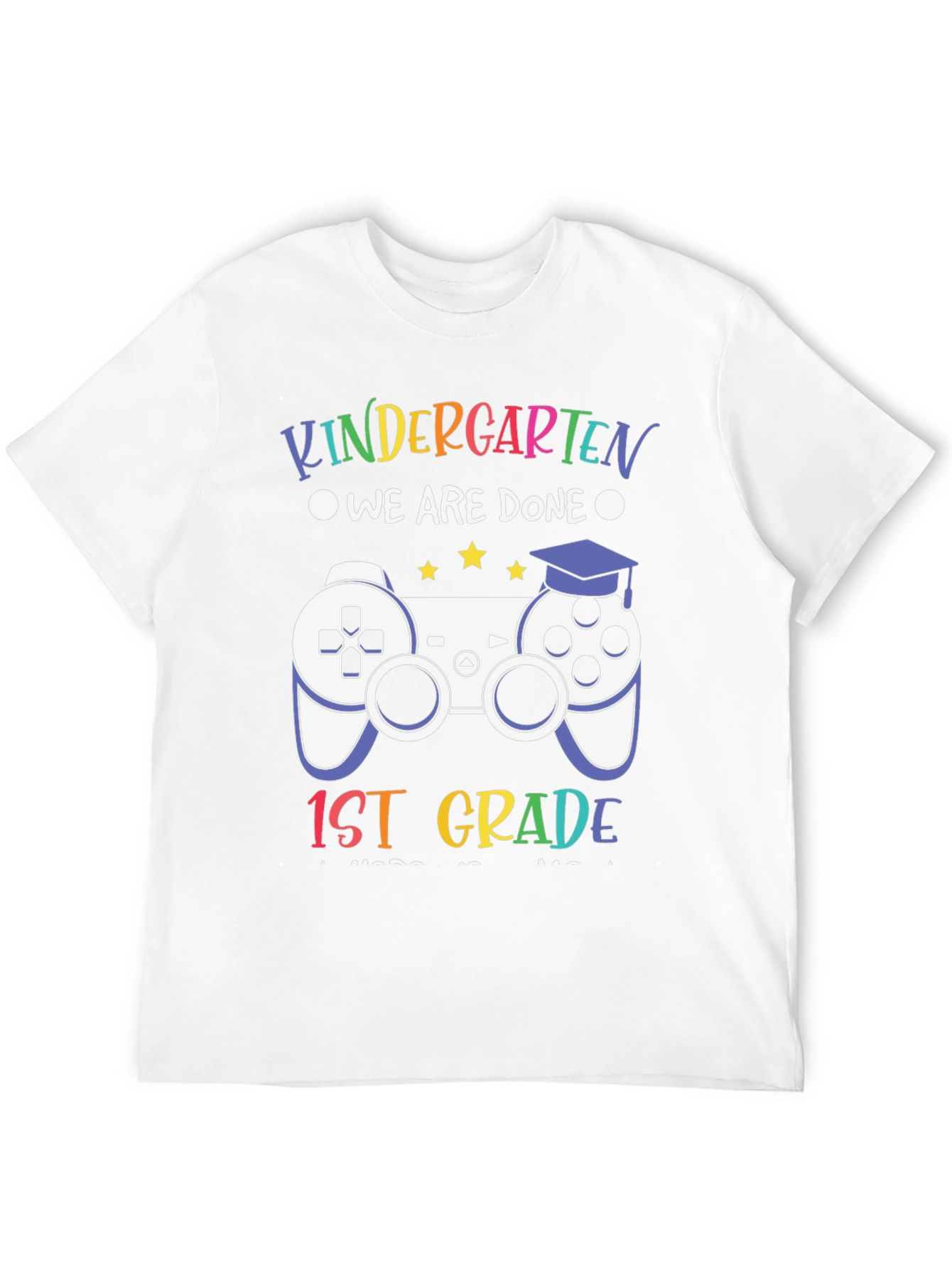 Kindergarten Graduation Gamer T-Shirt