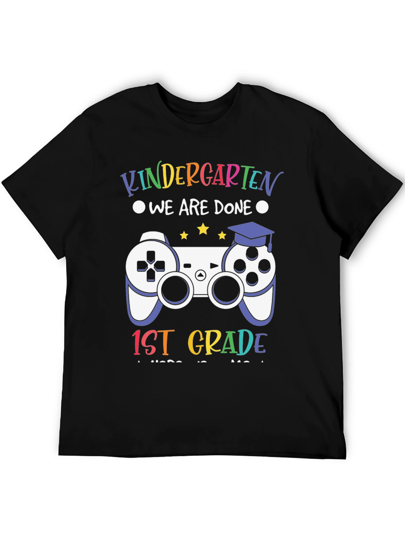Kindergarten Graduation Gamer T-Shirt