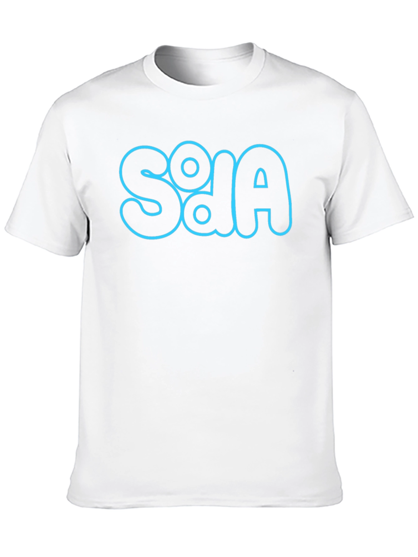 Stylish Black T-Shirt with Blue SOA Graphic