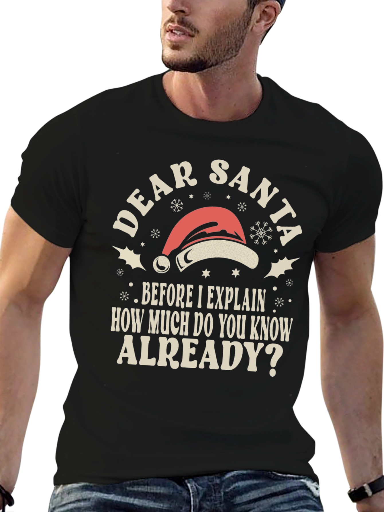 Dear Santa Funny Holiday T-Shirt