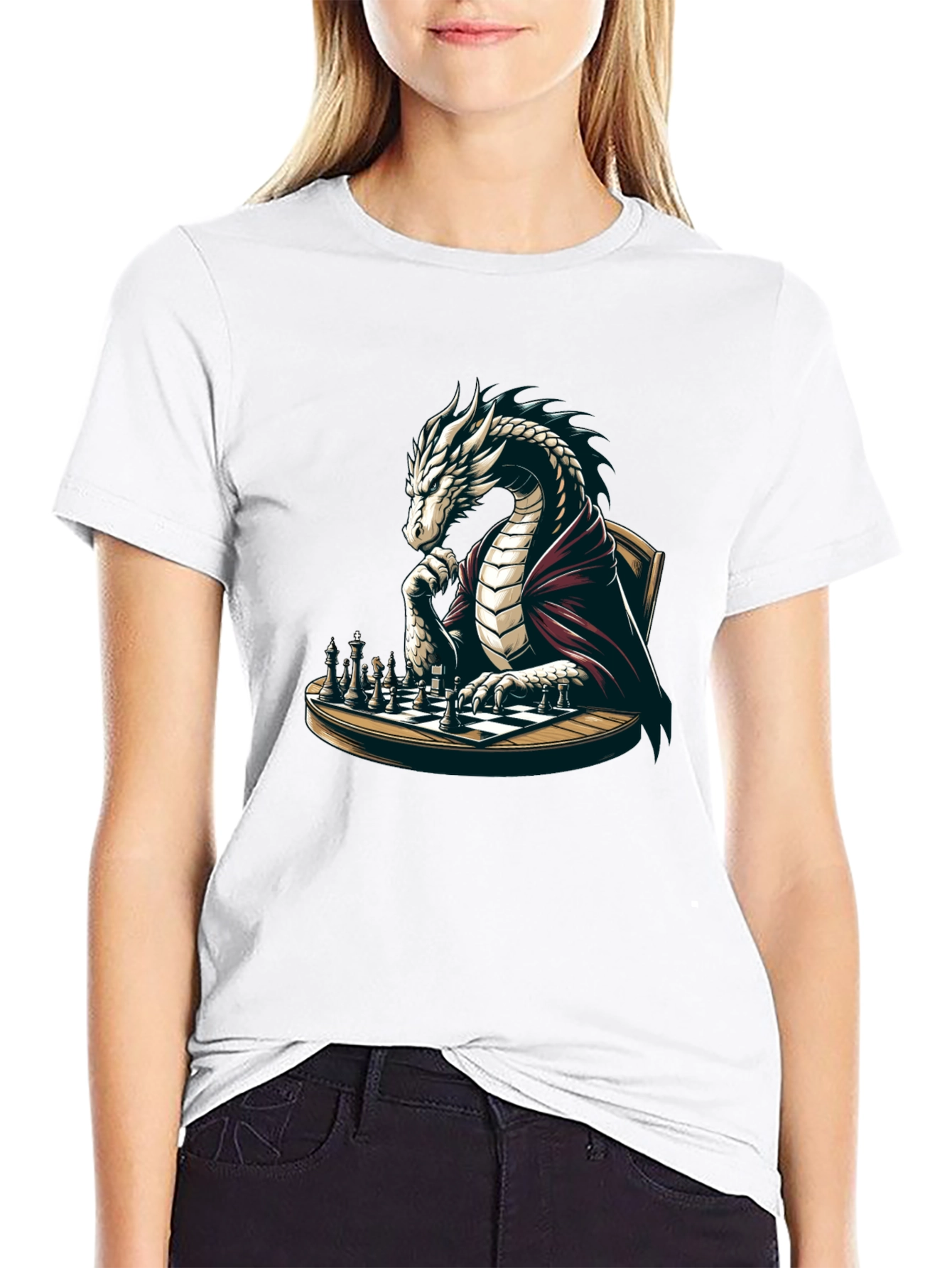 Dragon Chess Master Graphic Tee