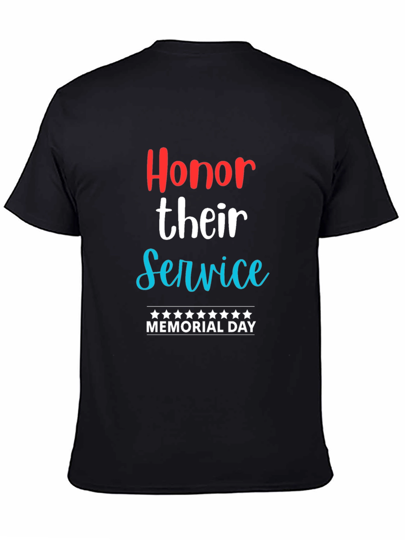 Honor Their Service Memorial Day T-Shirt