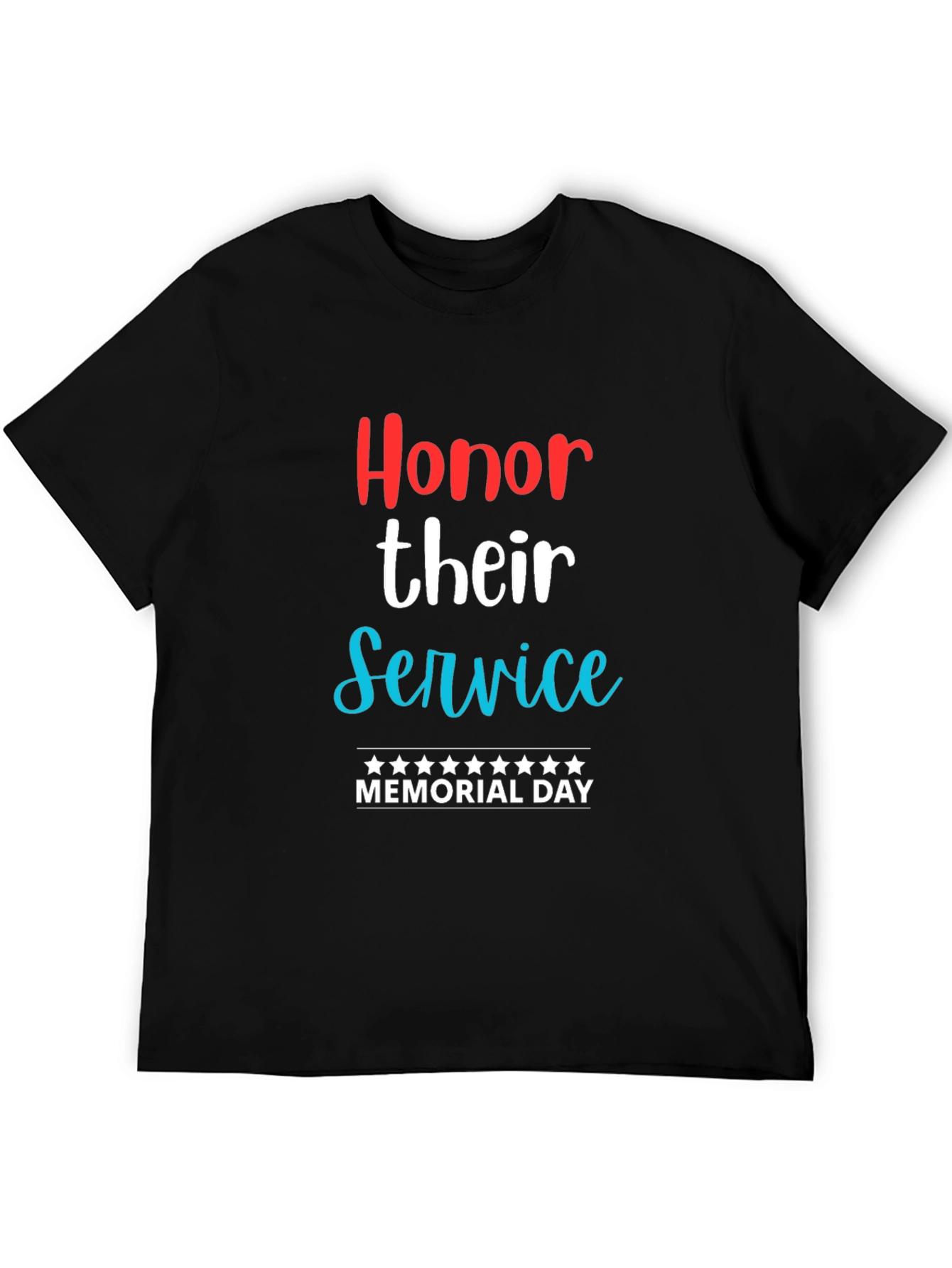 Honor Their Service Memorial Day T-Shirt