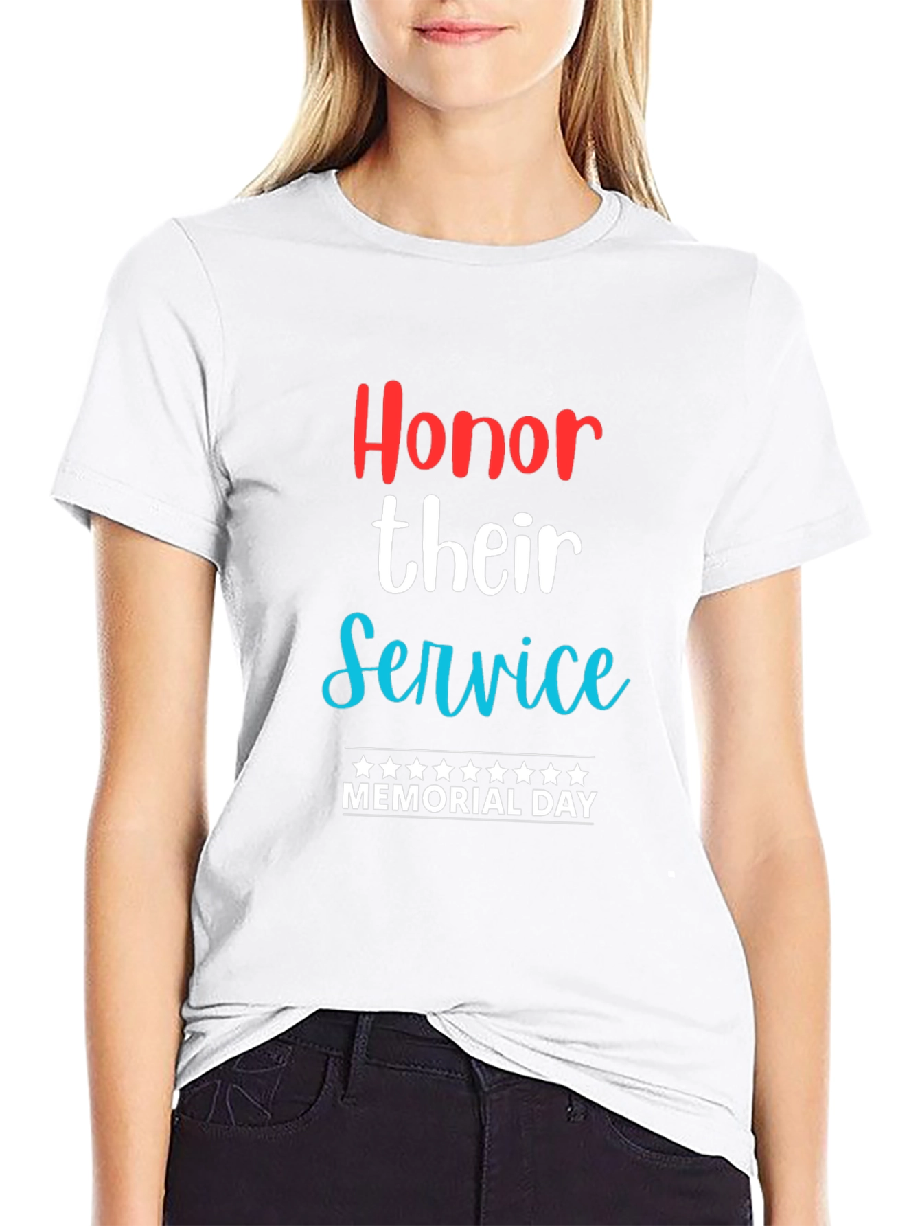 Honor Their Service Memorial Day T-Shirt