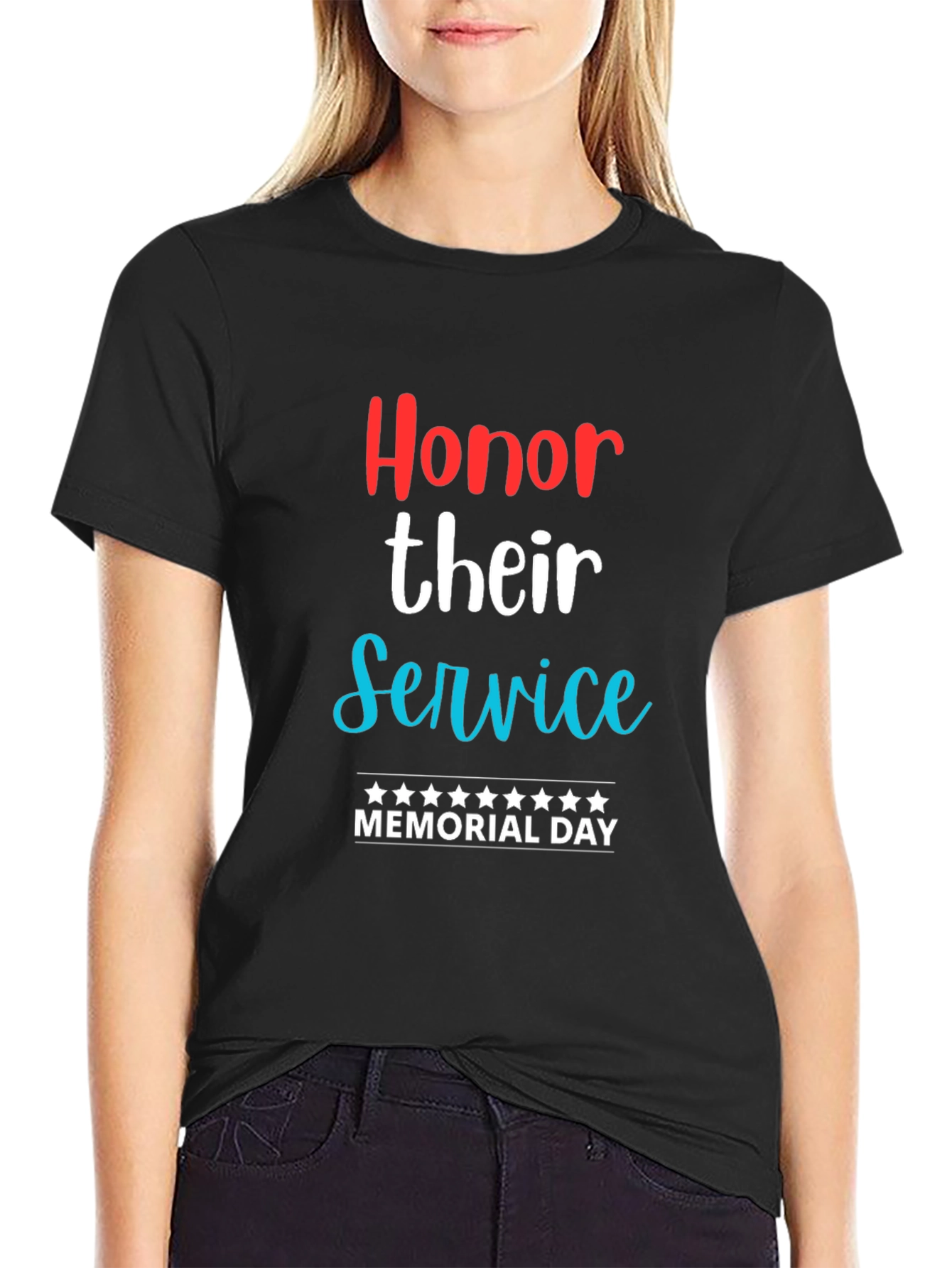 Honor Their Service Memorial Day T-Shirt