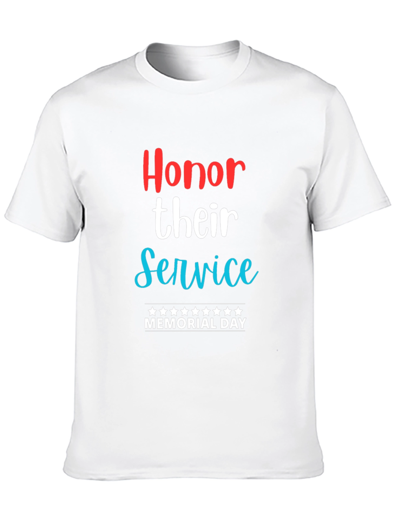 Honor Their Service Memorial Day T-Shirt