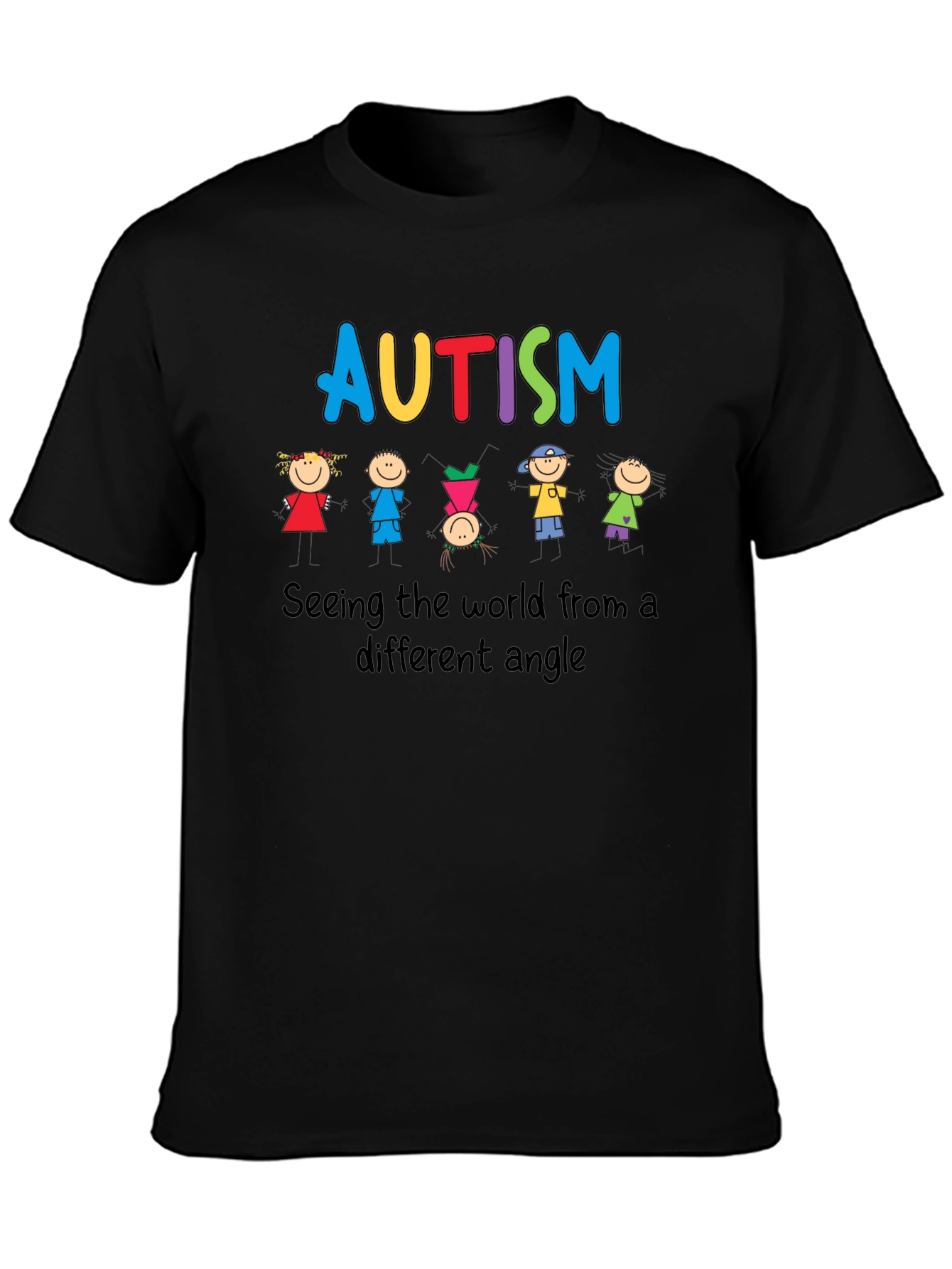 Autism Awareness T-Shirt - Seeing the World Differently