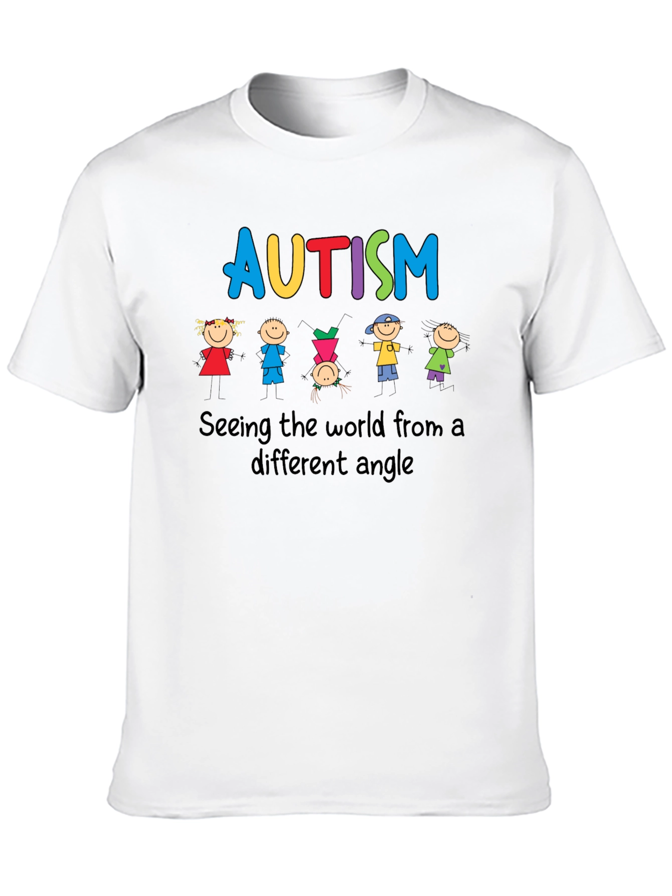 Autism Awareness T-Shirt - Seeing the World Differently
