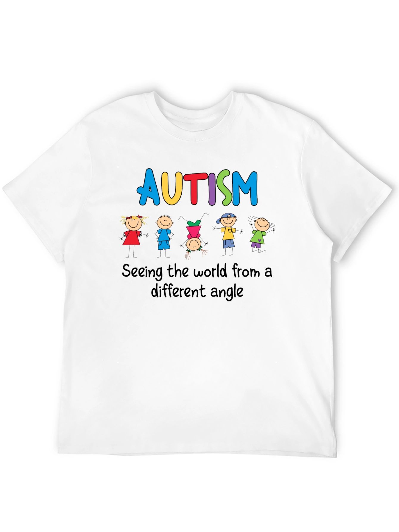 Autism Awareness T-Shirt - Seeing the World Differently