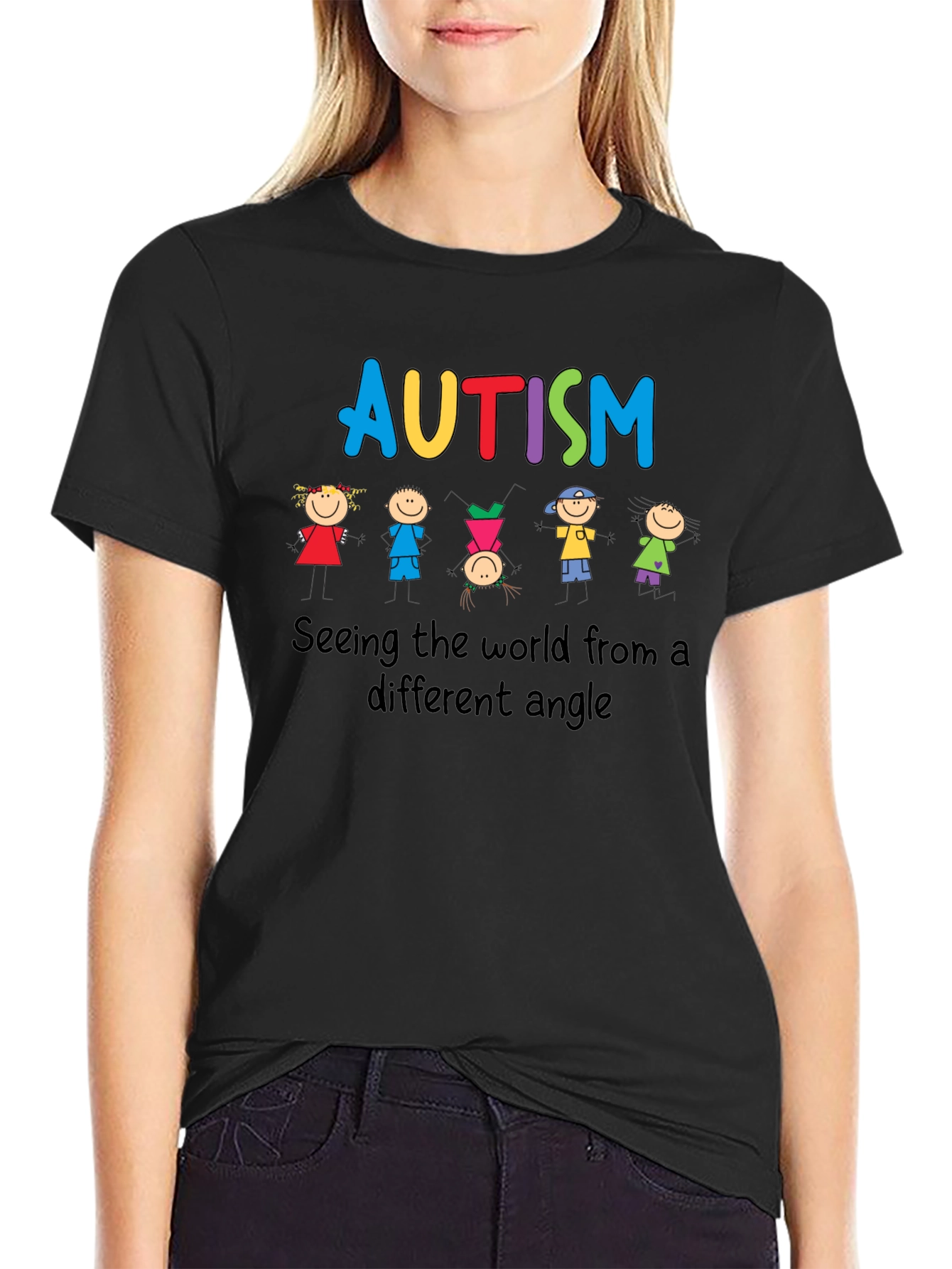 Autism Awareness T-Shirt - Seeing the World Differently