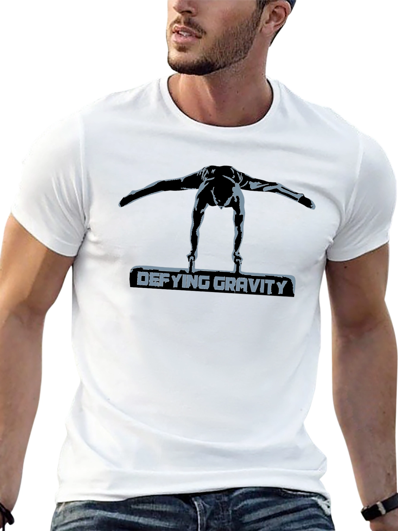 Defying Gravity Gymnastics Graphic Tee