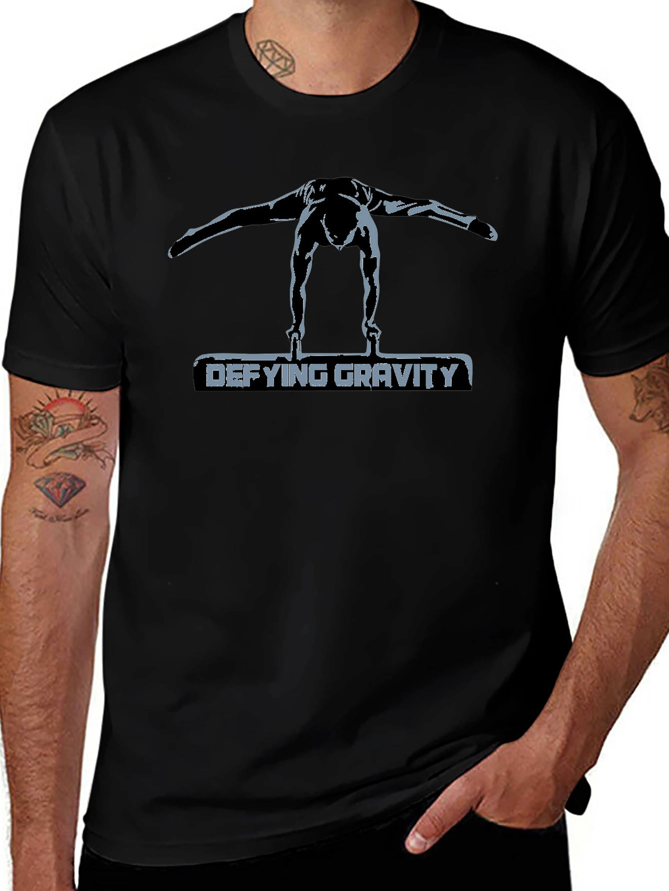 Defying Gravity Gymnastics Graphic Tee
