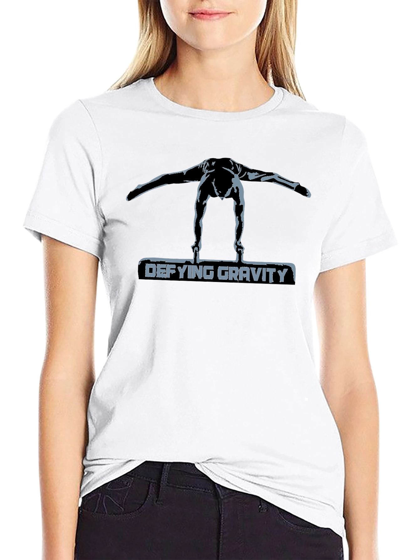 Defying Gravity Gymnastics Graphic Tee