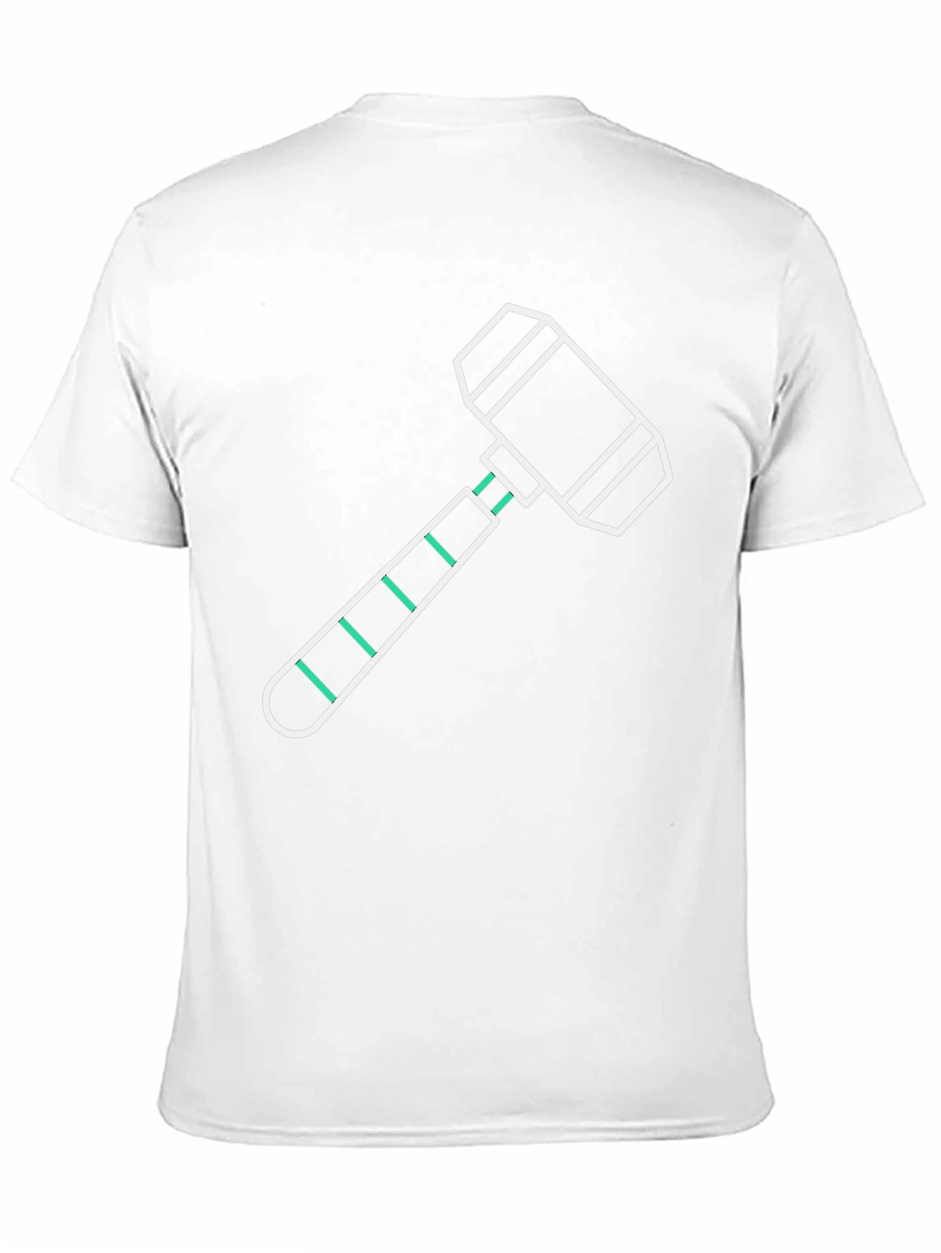 Hammer Graphic Tee - Modern Minimalist Design