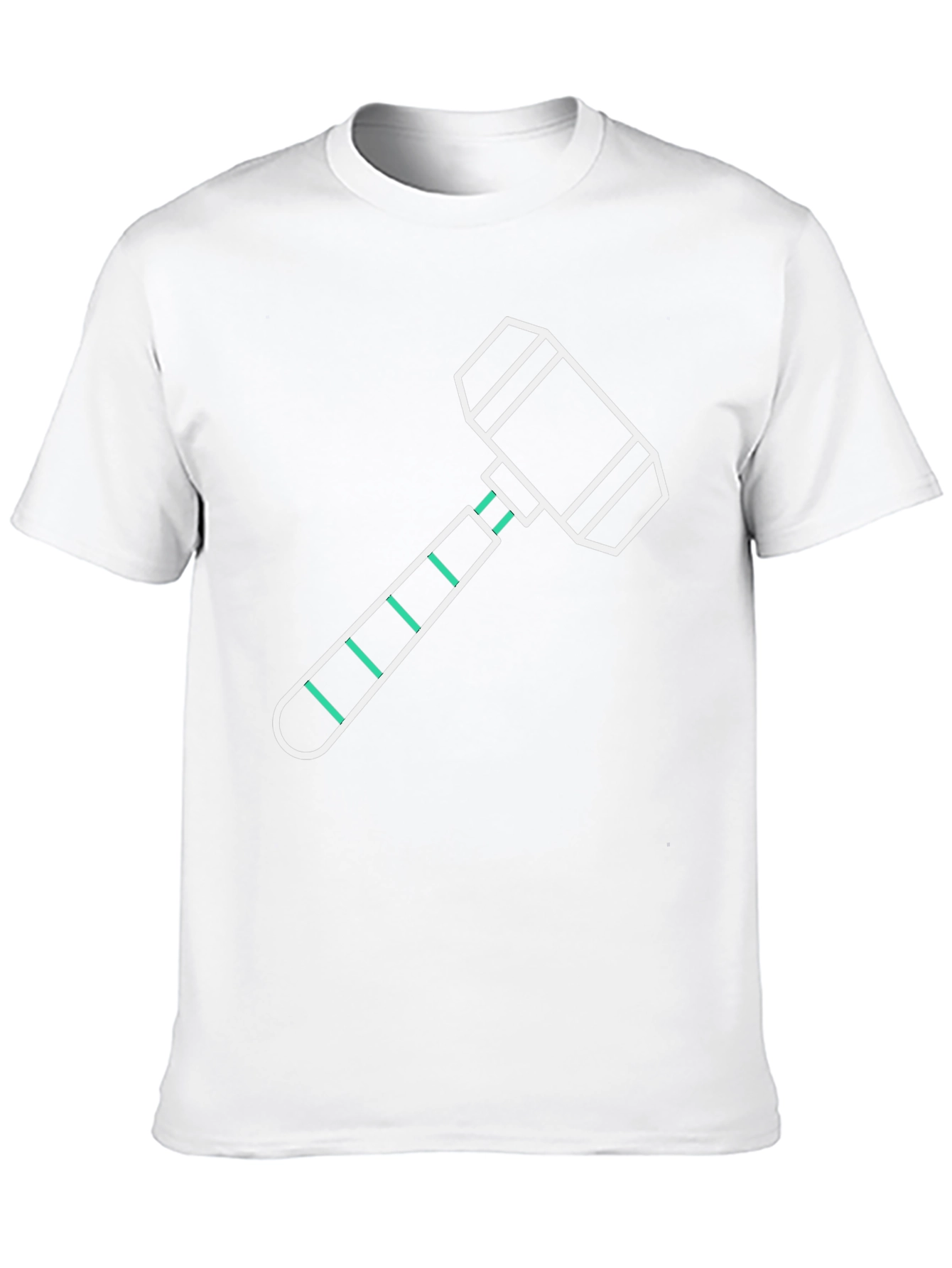 Hammer Graphic Tee - Modern Minimalist Design