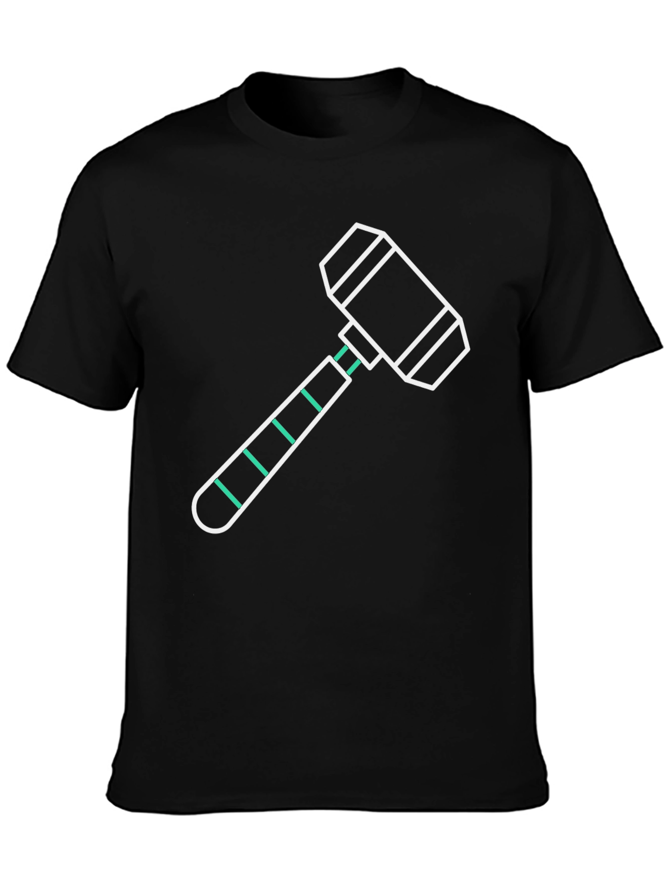 Hammer Graphic Tee - Modern Minimalist Design