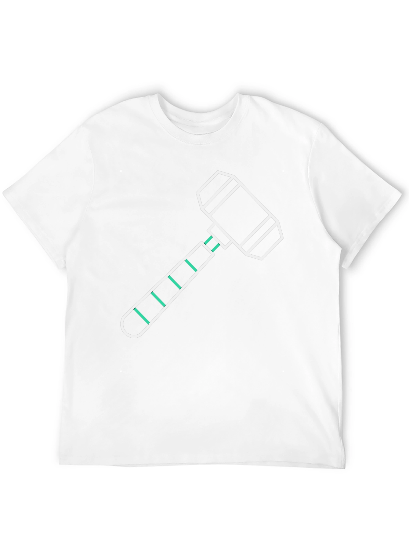 Hammer Graphic Tee - Modern Minimalist Design