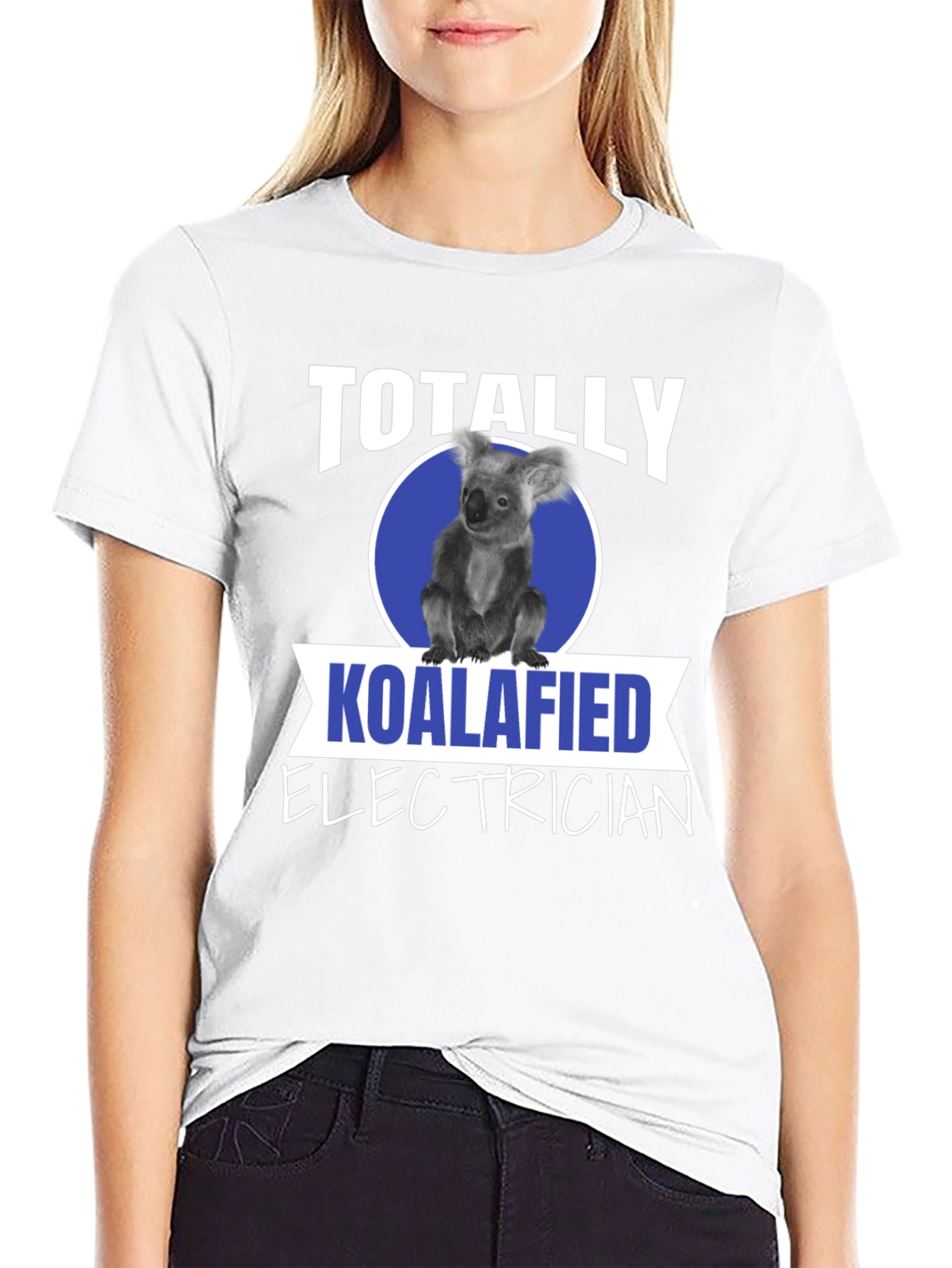 Koalafied Electrician T-Shirt Funny Electrician Gift Tee