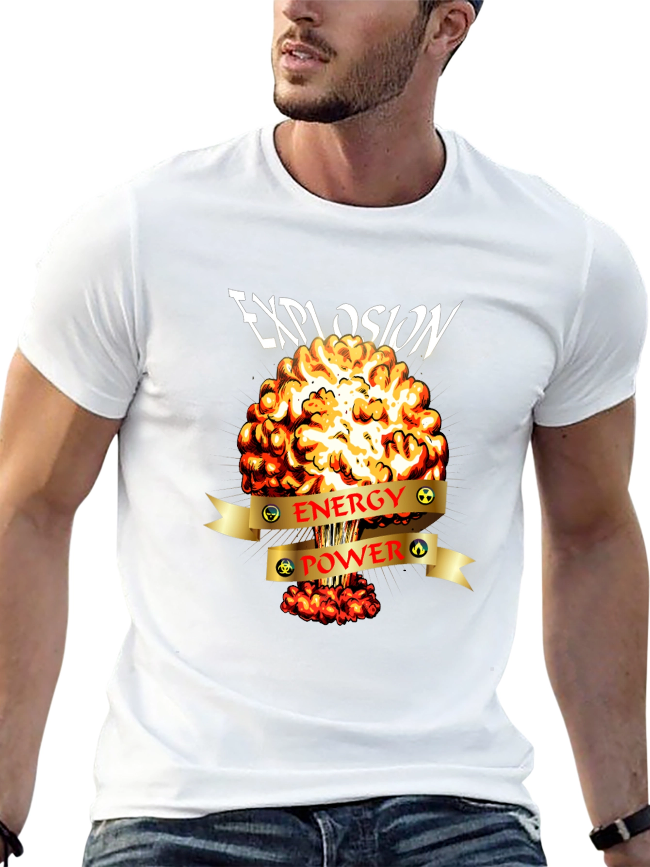 Explosion Energy Power Graphic Tee