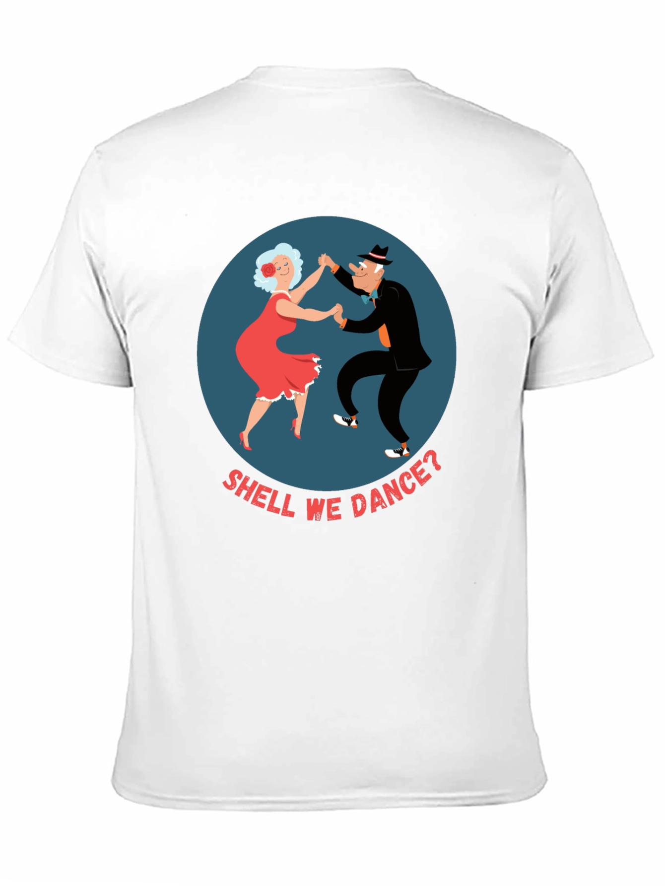 Shall We Dance T-Shirt - Retro Couple Graphic Tee