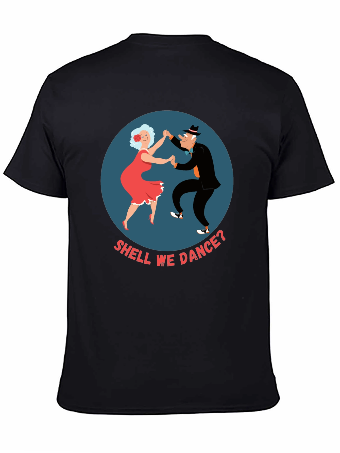 Shall We Dance T-Shirt - Retro Couple Graphic Tee