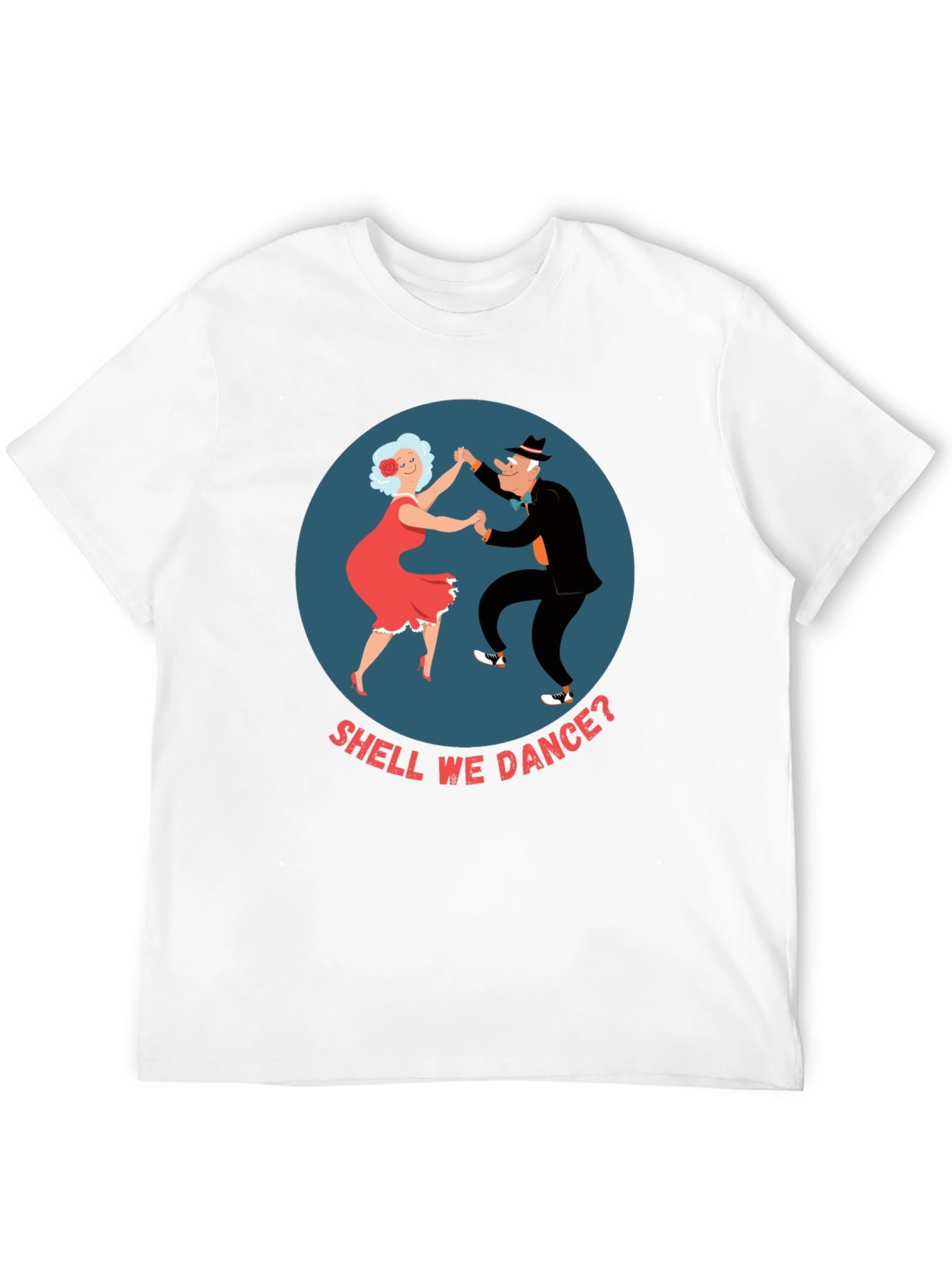Shall We Dance T-Shirt - Retro Couple Graphic Tee