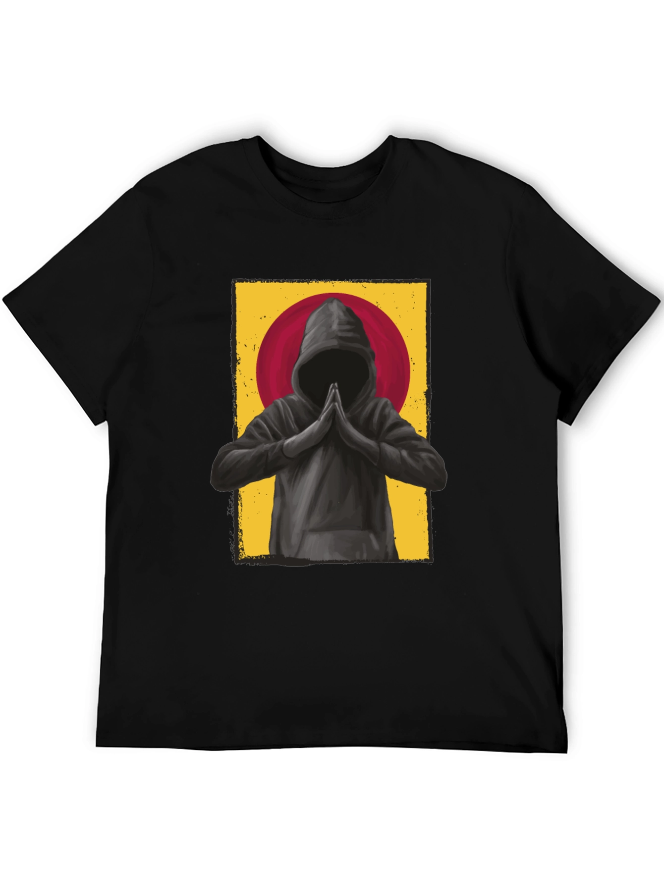 Monk Graphic Tee - Spiritual Zen Style