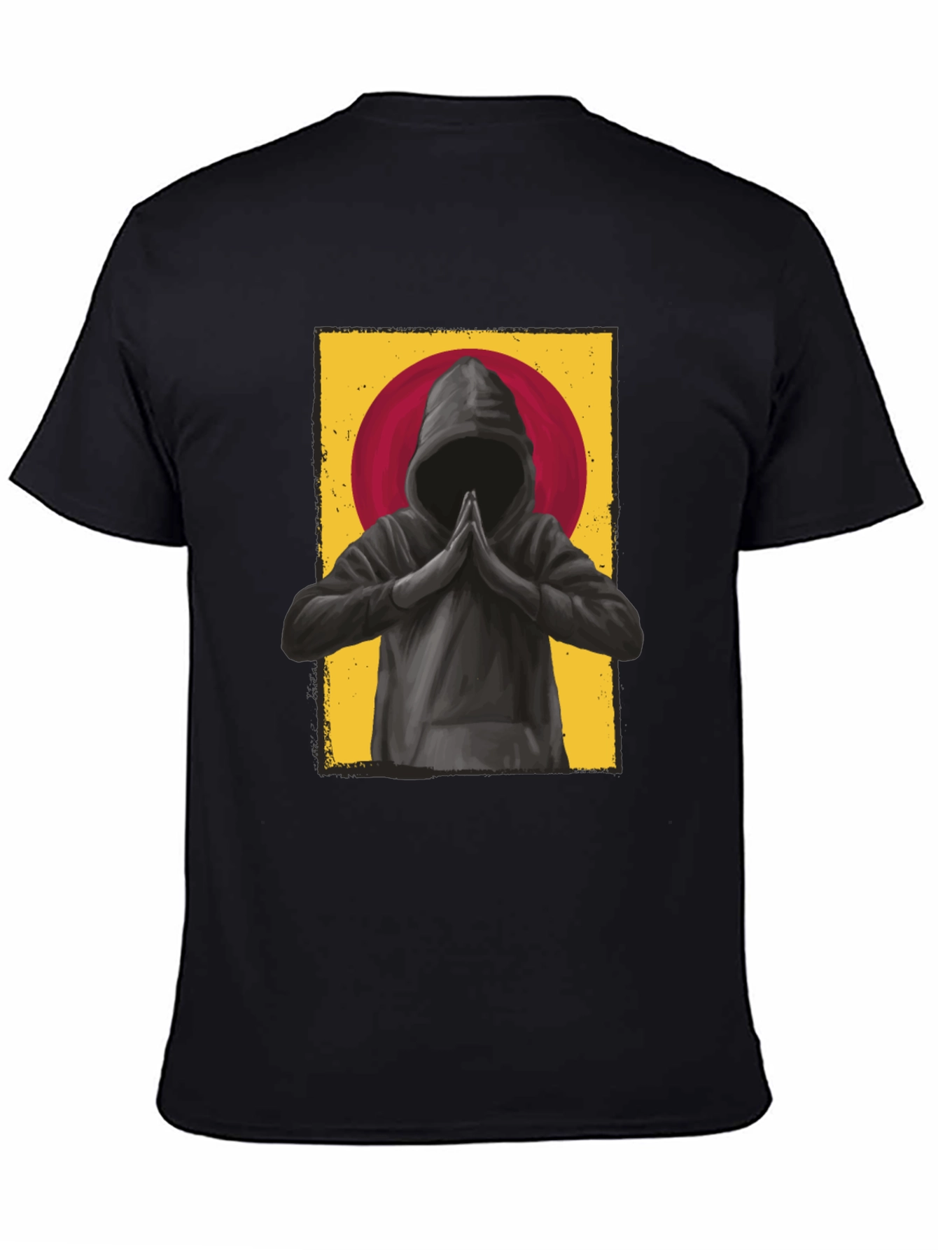 Monk Graphic Tee - Spiritual Zen Style