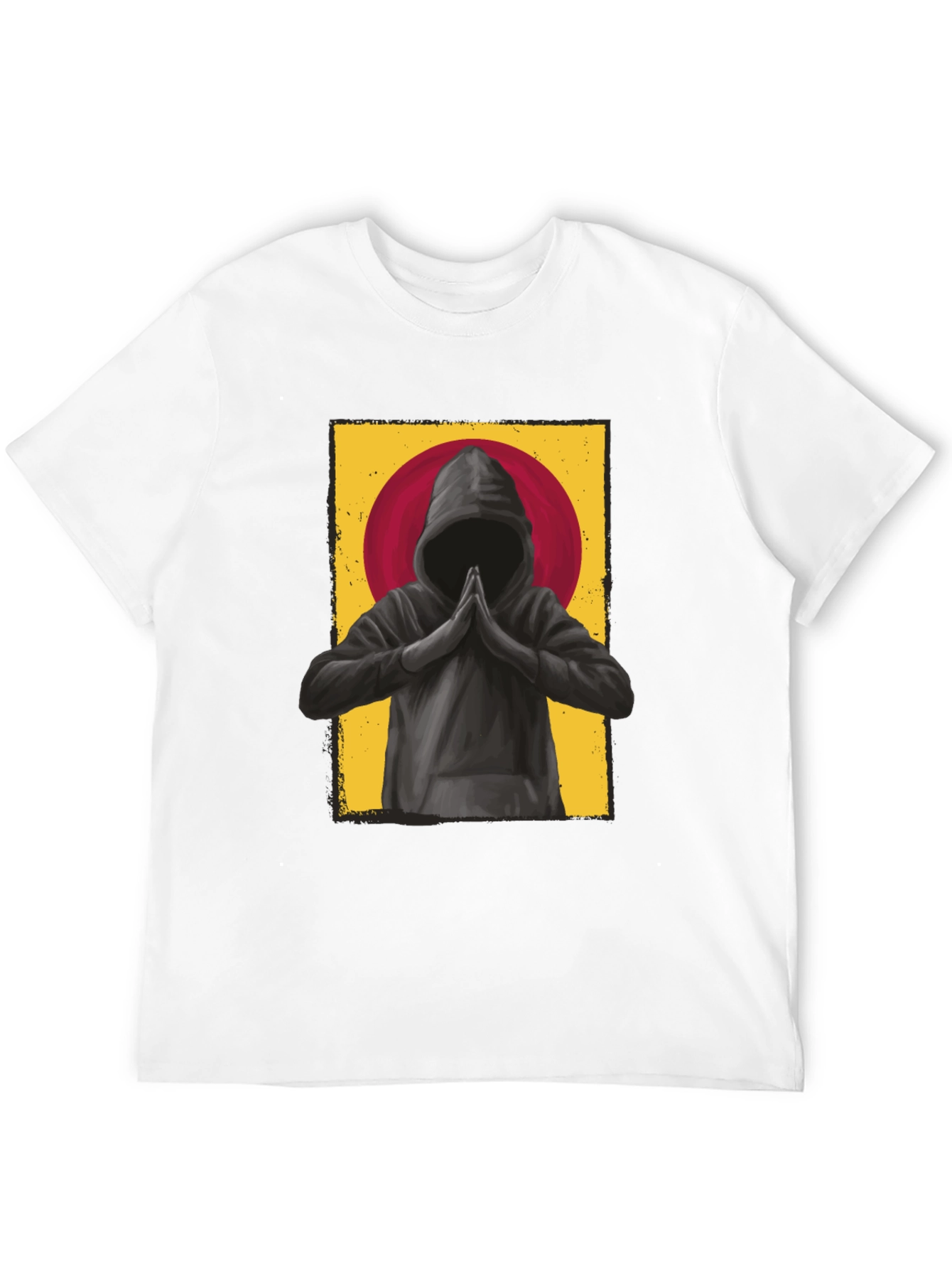 Monk Graphic Tee - Spiritual Zen Style