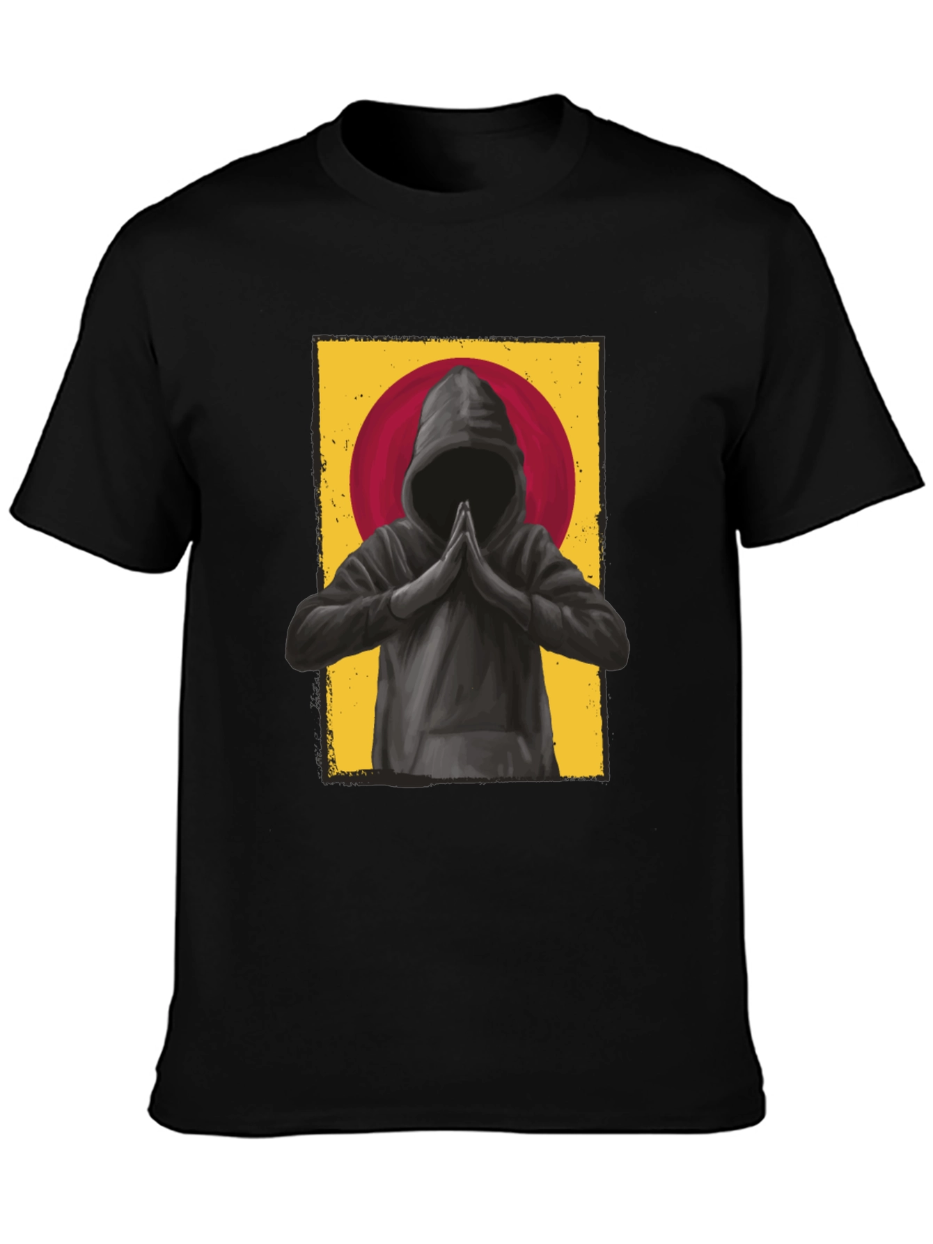 Monk Graphic Tee - Spiritual Zen Style