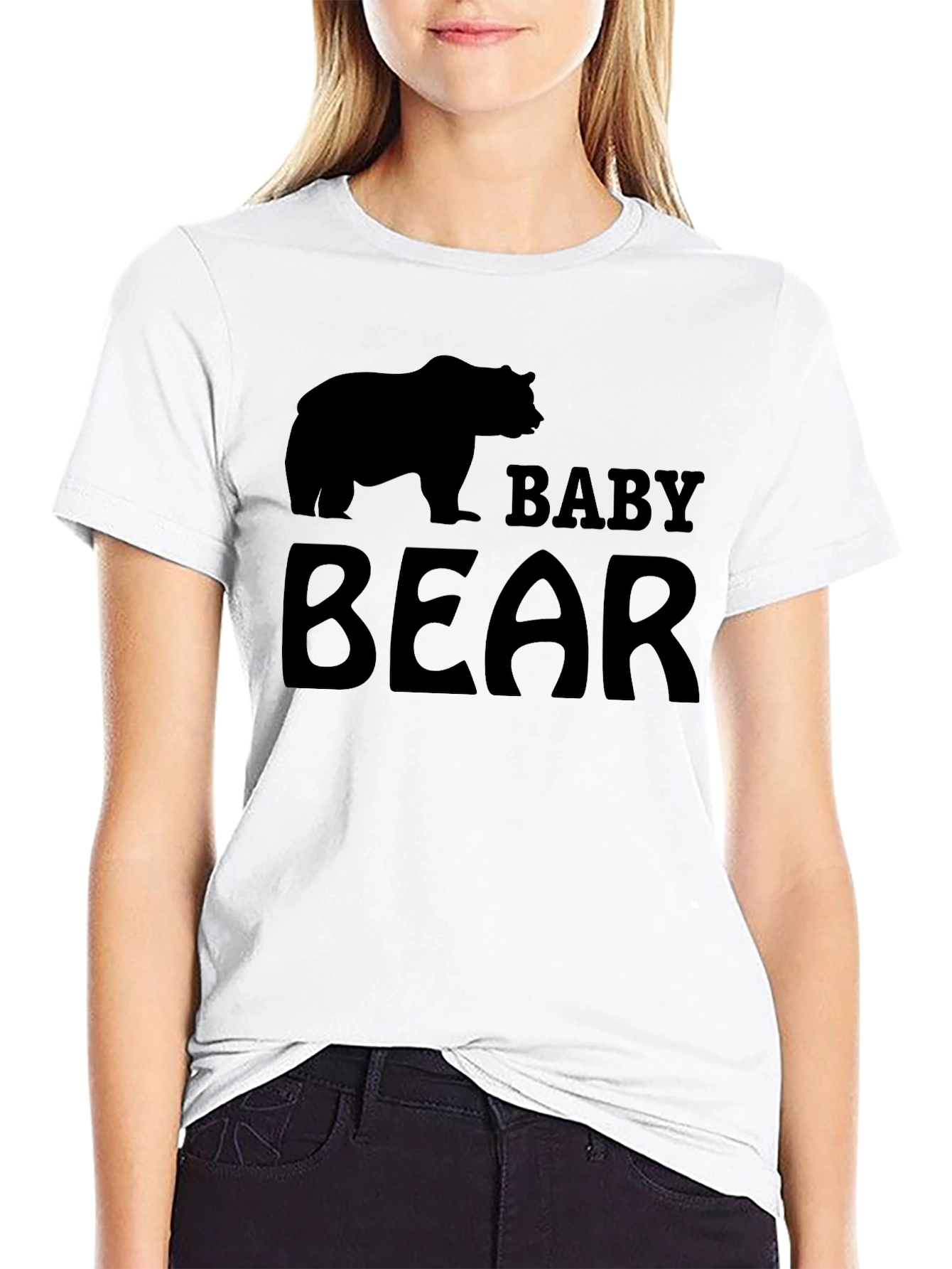 Baby Bear Black T-Shirt