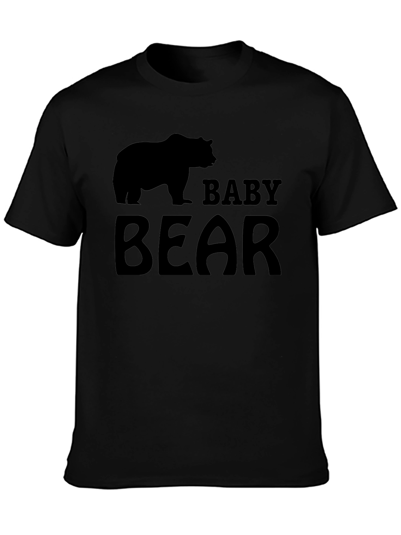 Baby Bear Black T-Shirt