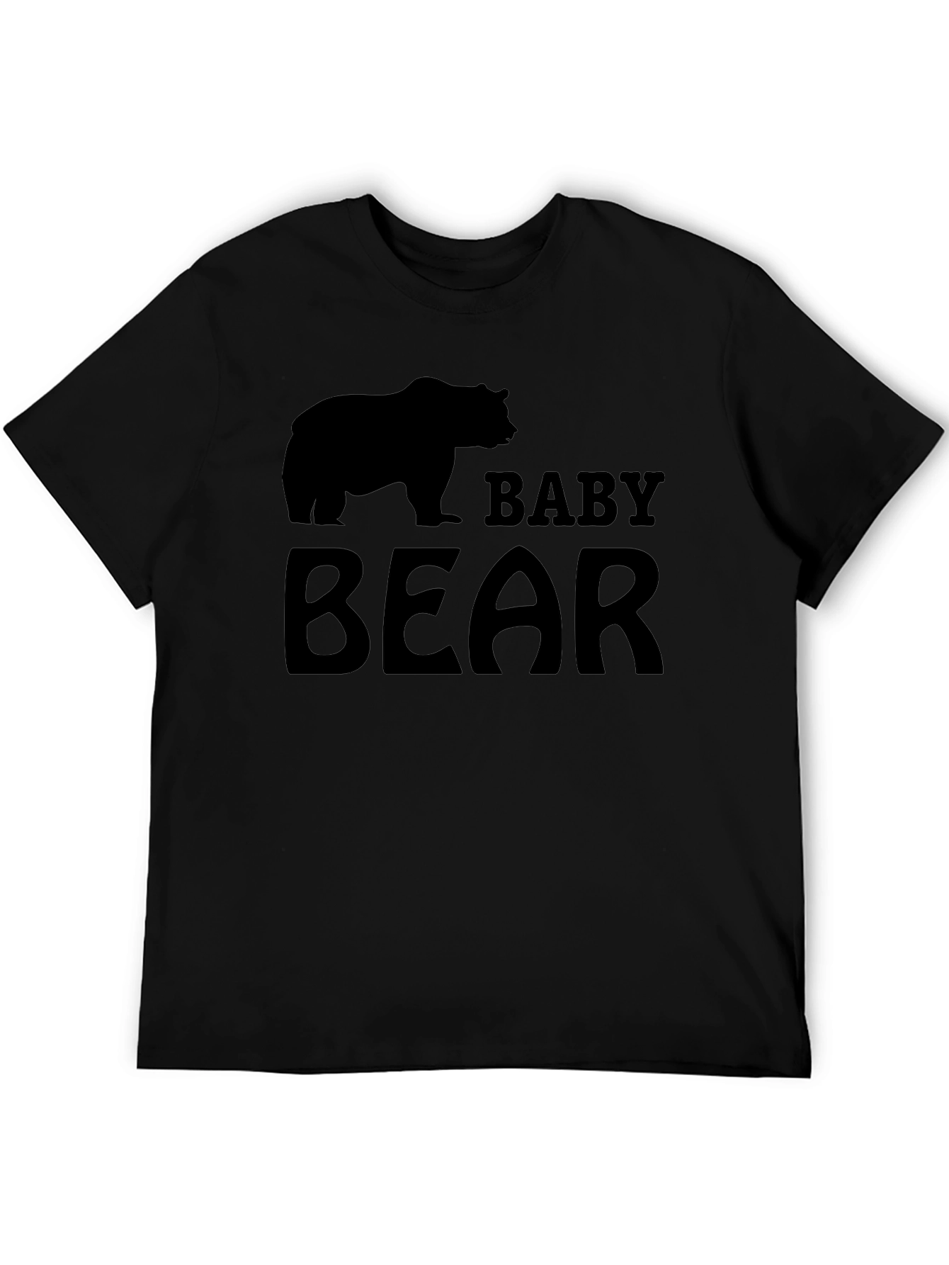 Baby Bear Black T-Shirt