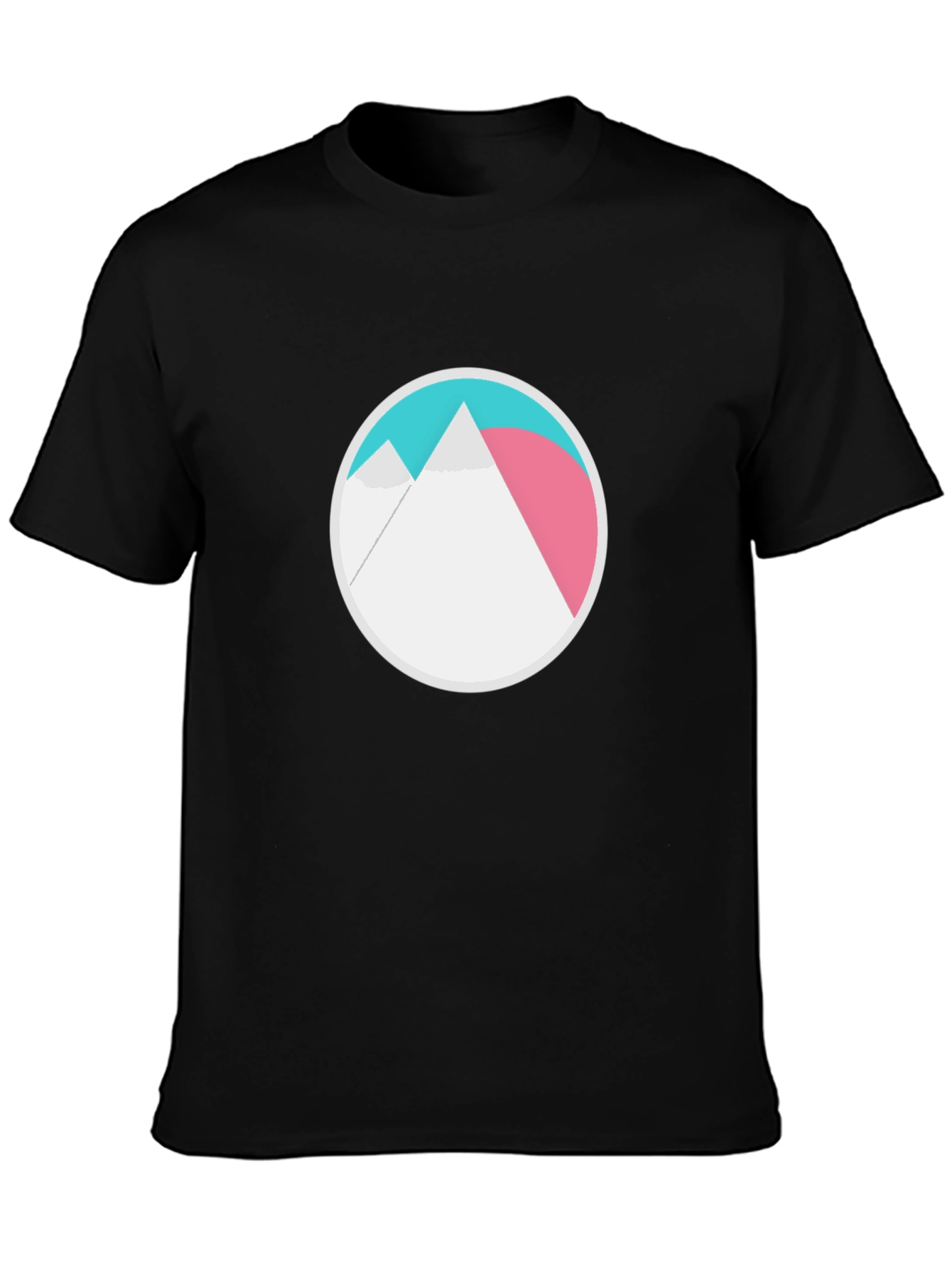 Mountain Graphic Tee - Circular Design