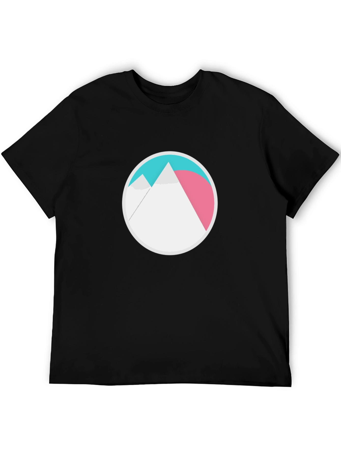 Mountain Graphic Tee - Circular Design