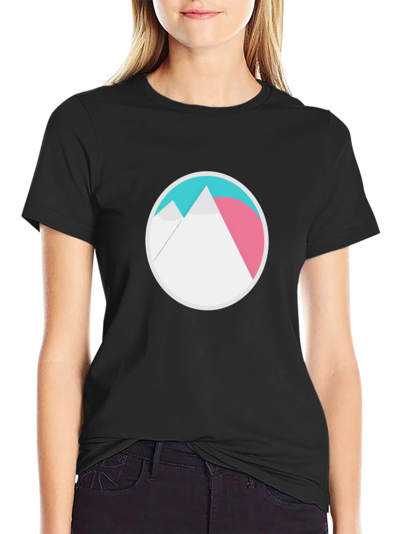 Mountain Graphic Tee - Circular Design
