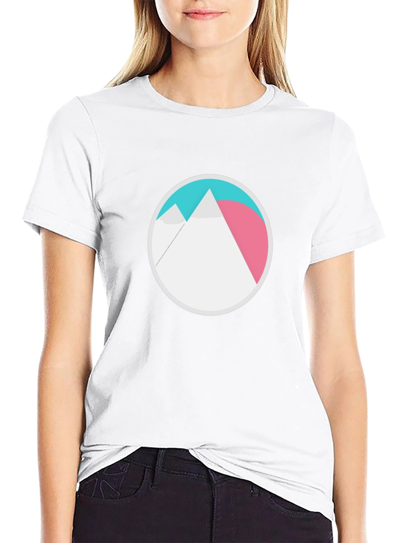 Mountain Graphic Tee - Circular Design