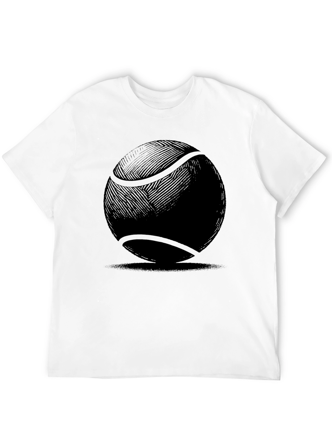 Tennis Ball Graphic Tee - Unique Sportswear
