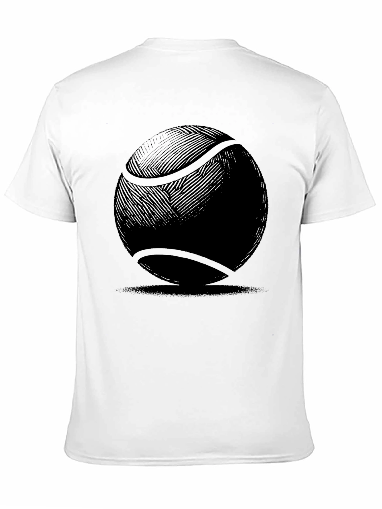 Tennis Ball Graphic Tee - Unique Sportswear
