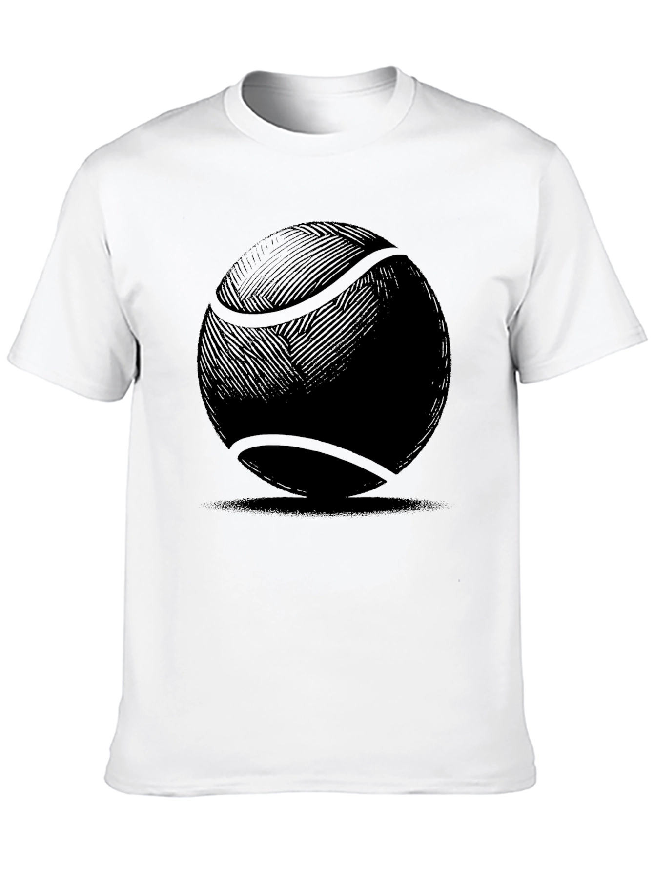 Tennis Ball Graphic Tee - Unique Sportswear
