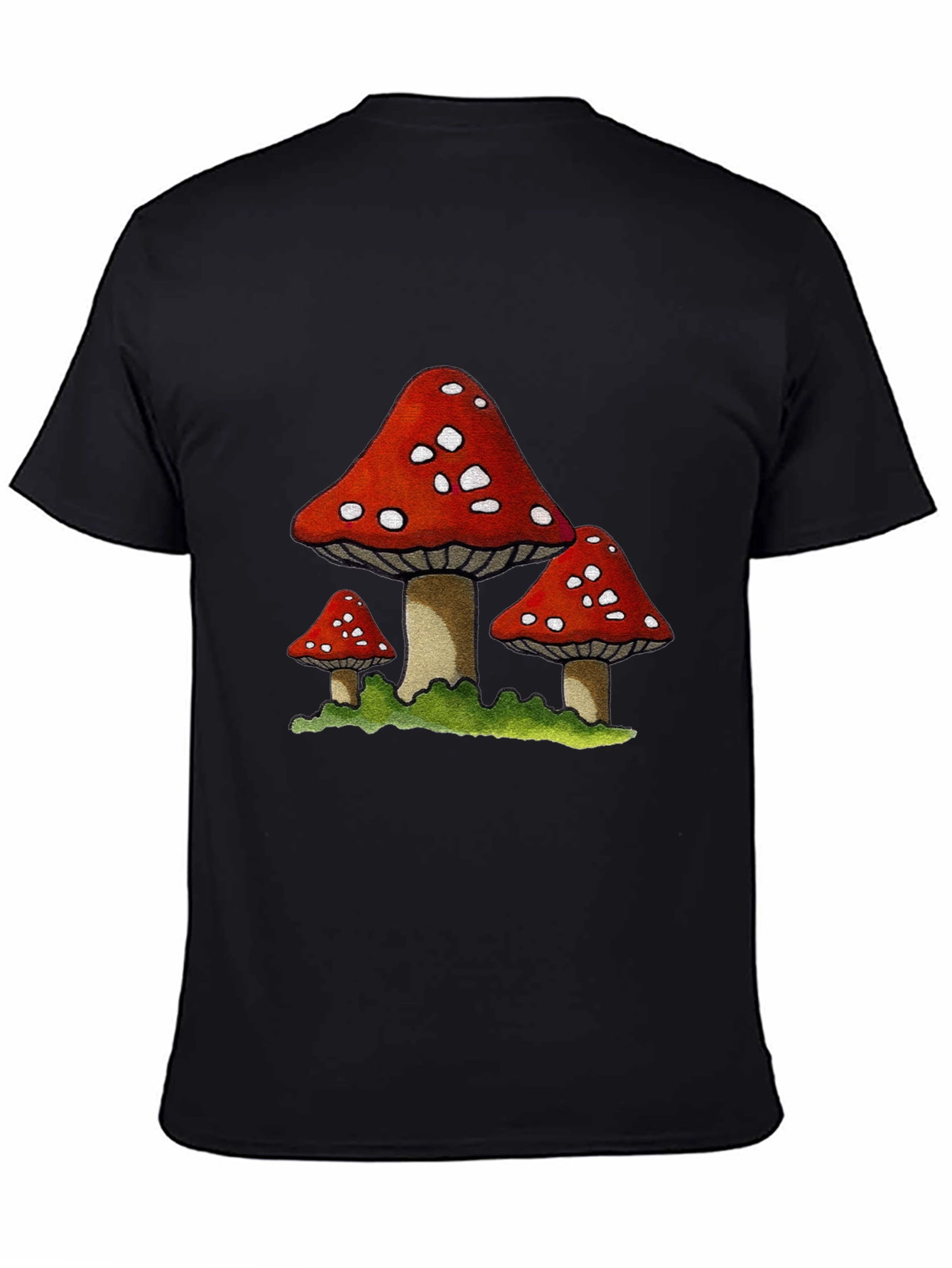 Mushroom Graphic Print T-Shirt