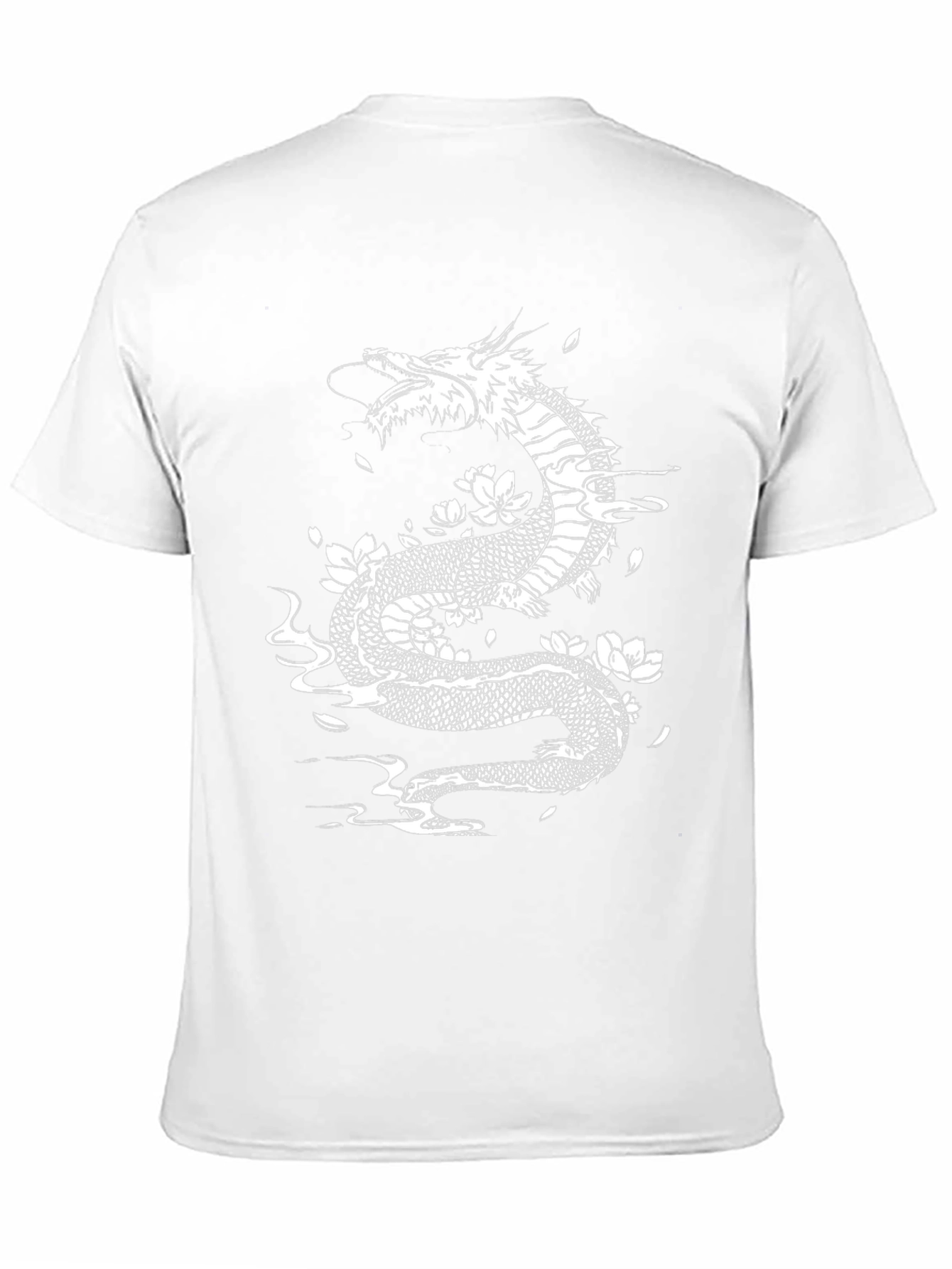 Dragon & Lotus Graphic Tee